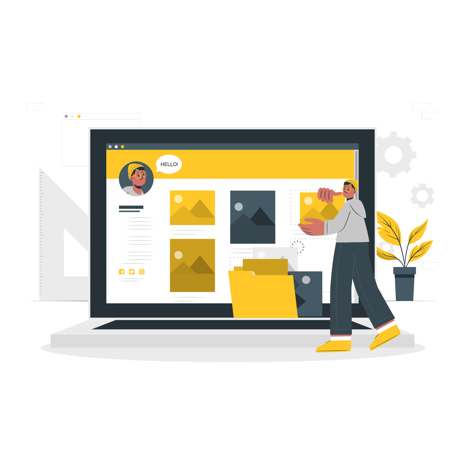 Portfolio & Catalogue Websites